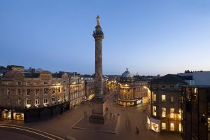 Grey's Monument In Newcastle Upon Tyne