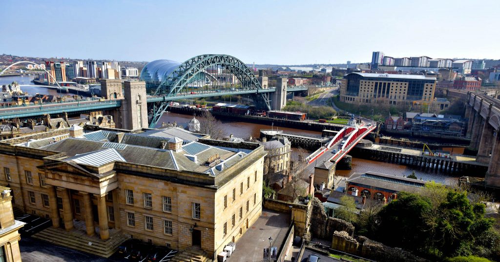 Photograph of the Newcastle and Gateshead Quayside Skyline