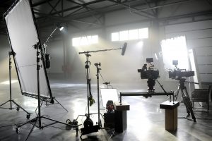 Photograph of tv and film equipment