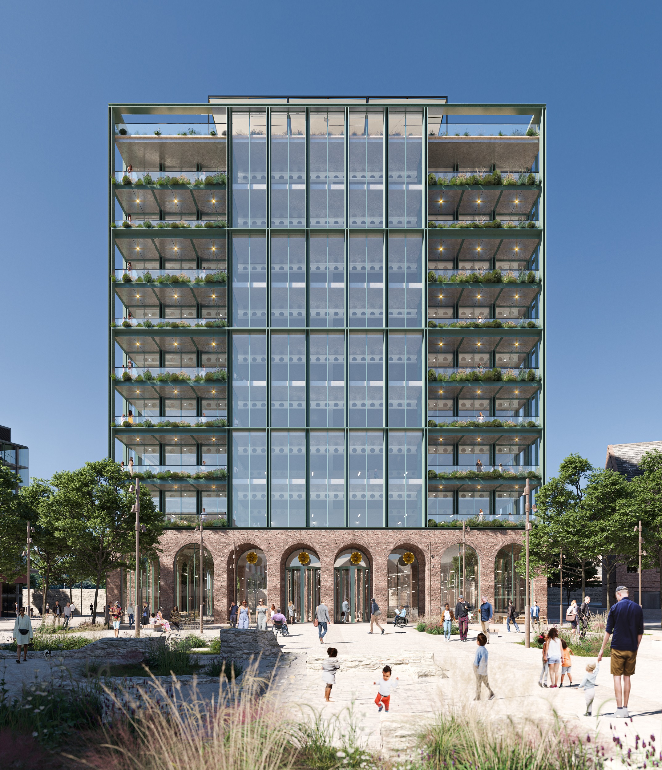 CGI of new One Founders Place building