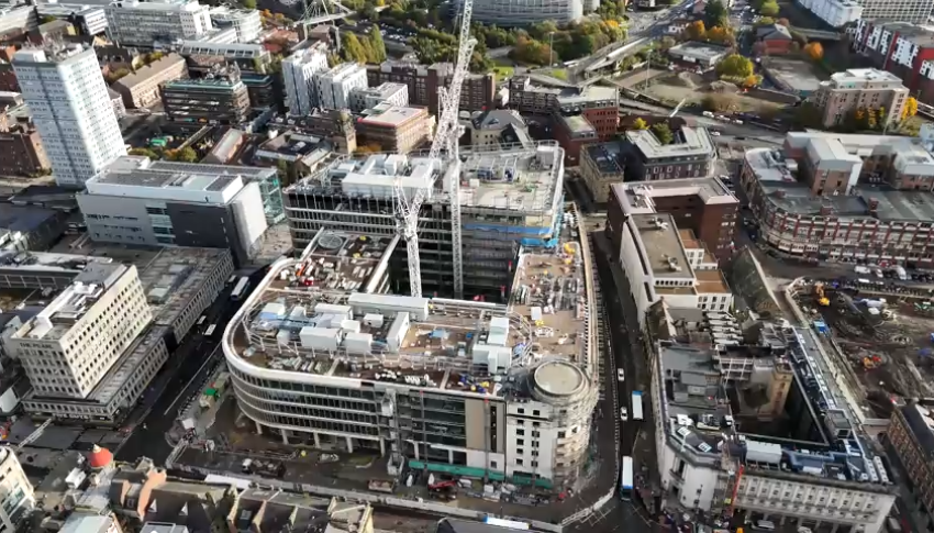 Aerial Photo of Pilgrim's Quarter development