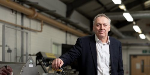 Headshot of Peter Rolton in warehouse