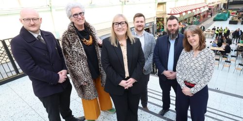 Group of people involved in transformation of Grainger Market
